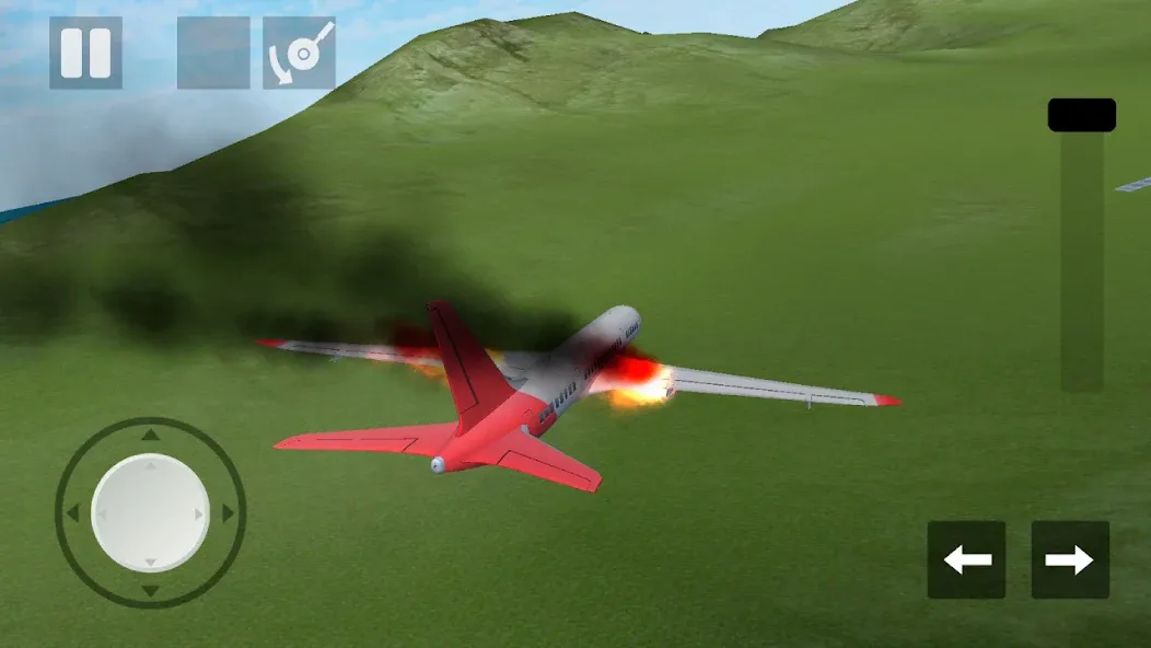 Скачать Plane Crash: Flight Simulator — Безлимитные деньги и все самолёты открыты — скриншот 1