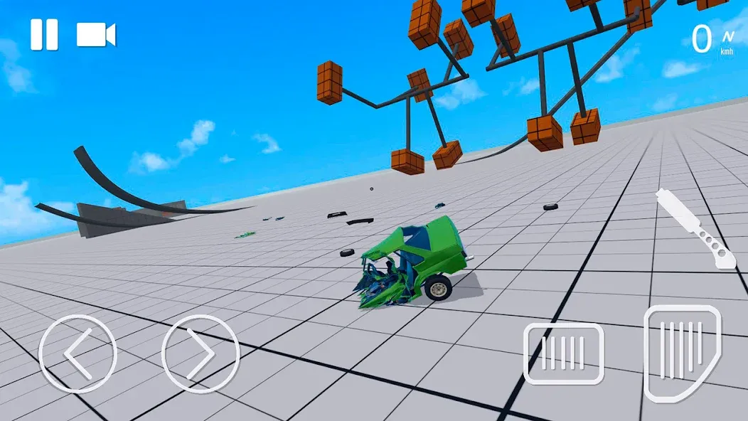 Russian Car Crash Simulator — Безлимитные деньги и все машины — скриншот 3 Russian Car Crash Simulator — Безлимитные деньги и все машины — скриншот 3