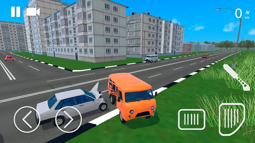 Russian Car Crash Simulator — Безлимитные деньги и все машины — скриншот 4 Russian Car Crash Simulator — Безлимитные деньги и все машины — скриншот 4
