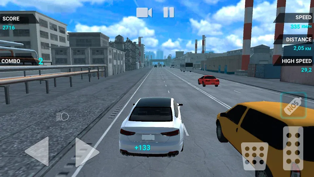 Traffic Racer Speeding Highway — Взломанная версия (Безлимитные деньги и топливо) — скриншот 1