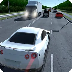 Traffic Racer Speeding Highway — Взломанная версия (Безлимитные деньги и топливо)