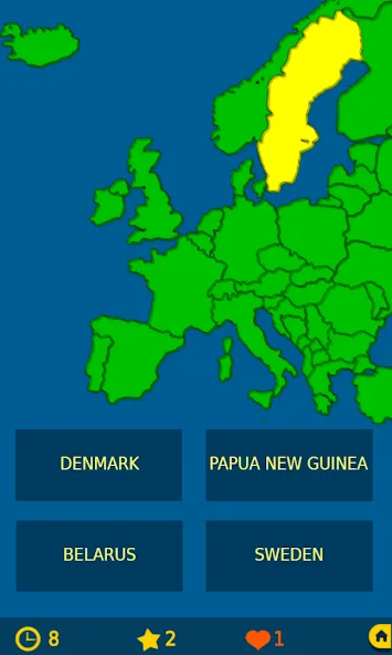 Capital Map Flag - geo quiz на Андроид — Все столицы и флаги открыты — скриншот 3 Capital Map Flag - geo quiz на Андроид — Все столицы и флаги открыты — скриншот 3