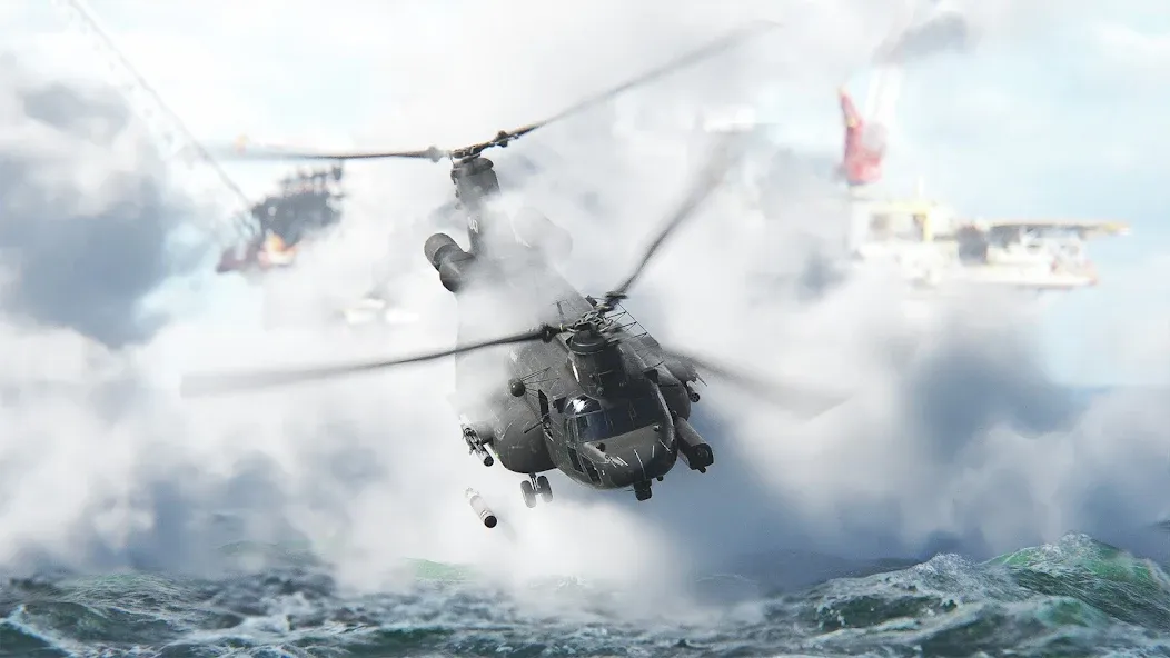 Скачать Modern Warships: Naval Battles MOD APK — Безлимитные деньги и боеприпасы — скриншот 5
