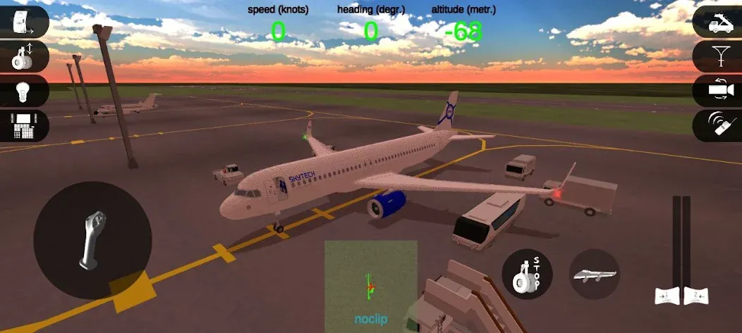 Aircraft Sandbox — Безлимитное топливо и все самолёты открыты — скриншот 1