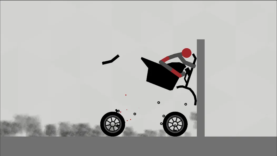 Ragdoll Dismount Falling (Мод Безлимитные монеты и разблокированы уровни) — скриншот 1