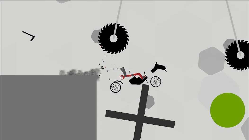 Ragdoll Dismount Falling (Мод Безлимитные монеты и разблокированы уровни) — скриншот 4