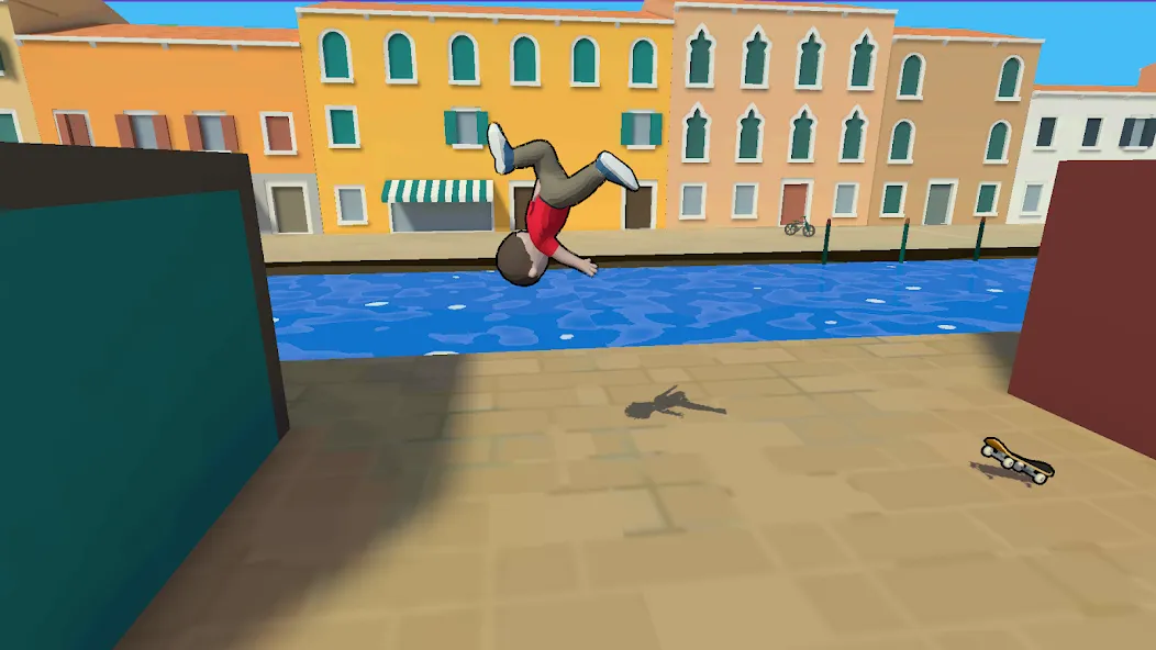 Скачать Skate King: Skateboard Stunts на Андроид — Безлимитные деньги и все трюки открыты — скриншот 1