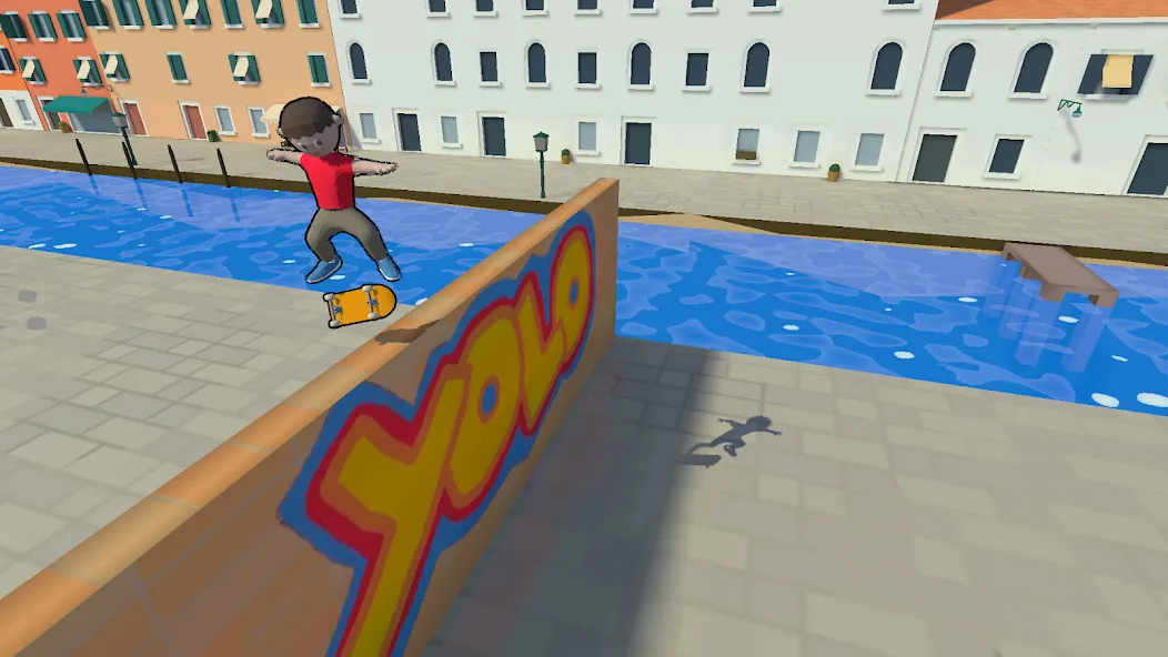 Скачать Skate King: Skateboard Stunts на Андроид — Безлимитные деньги и все трюки открыты — скриншот 2
