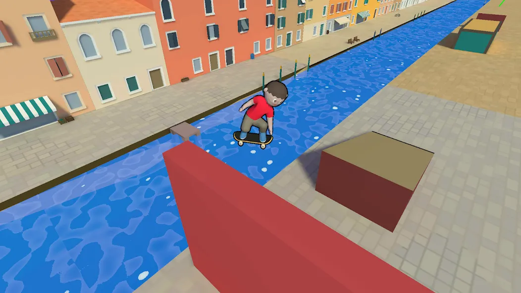 Скачать Skate King: Skateboard Stunts на Андроид — Безлимитные деньги и все трюки открыты — скриншот 4