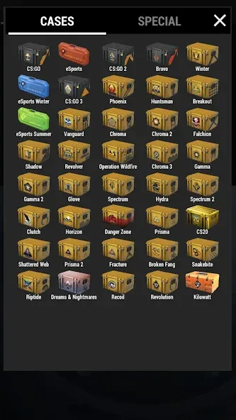 Скачать Case Simulator 2 на телефон — Безлимитные деньги и все кейсы открыты — скриншот 3 Скачать Case Simulator 2 на телефон — Безлимитные деньги и все кейсы открыты — скриншот 3