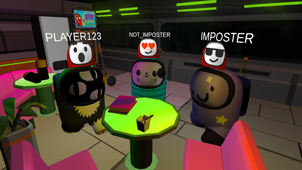 Imposter 3D: online horror MOD APK — Безлимитные монеты и открытые скины — скриншот 4