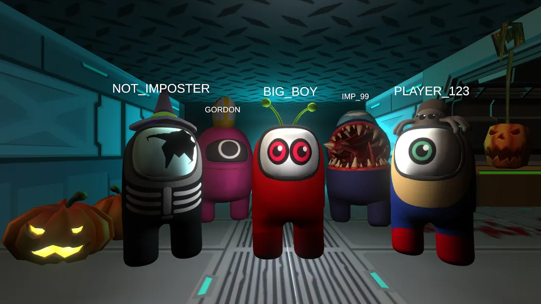 Imposter 3D: online horror MOD APK — Безлимитные монеты и открытые скины — скриншот 5