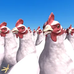 Cluck Shot: Chicken War FPS MOD APK на Android — Безлимитные патроны и усиленный урон