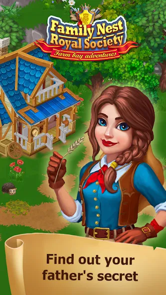 Скачать Family Nest: Royal Farms — Последняя версия (Безлимитные ресурсы и ускоренное строительство) — скриншот 2
