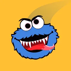 Скачать Cookie Monster (Мод: Безлимитные монеты и ускоренная прокачка) на Андроид