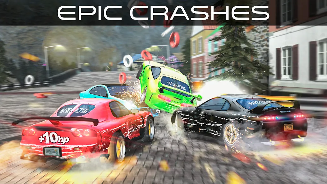 Скачать Hard Racing - Real Drag Racing на Android — Безлимитные деньги и топливо — скриншот 3