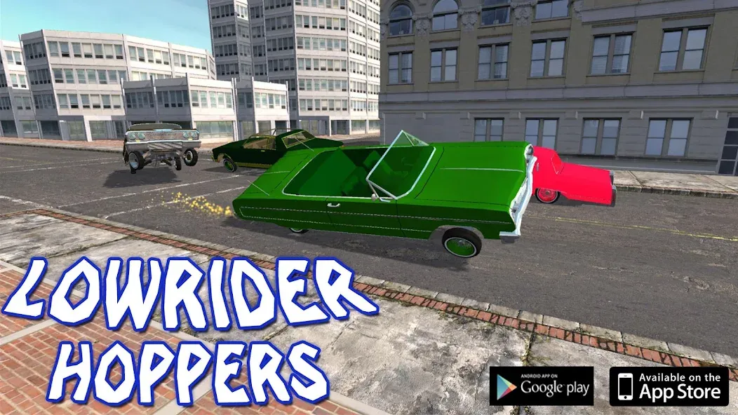 Lowrider Hoppers — Взломанная версия (Безлимитные деньги и машины) — скриншот 1