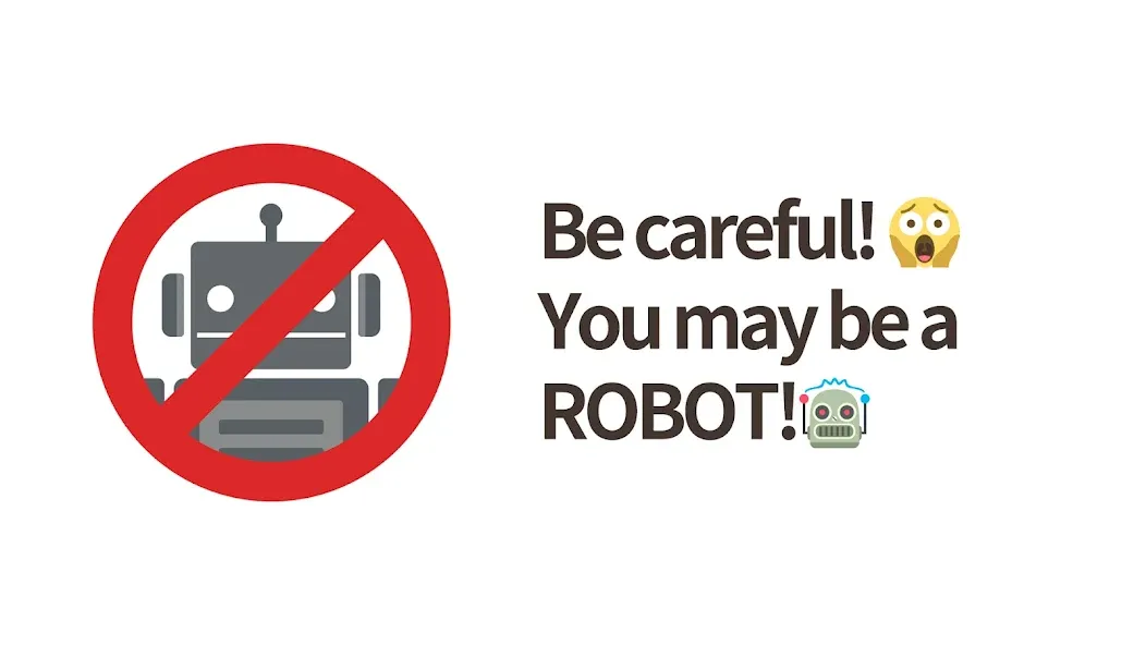 Скачать No Robots Allowed - Crazy Quiz на телефон — Без рекламы и все уровни открыты — скриншот 1
