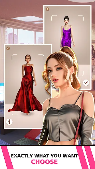 Doll Dress Up:Makeover Girls (Мод Безлимитные монеты и все наряды) — скриншот 2