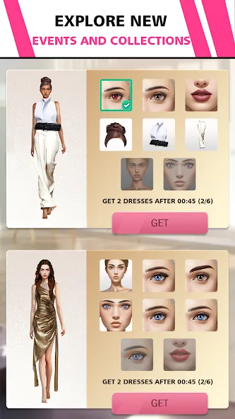 Doll Dress Up:Makeover Girls (Мод Безлимитные монеты и все наряды) — скриншот 5