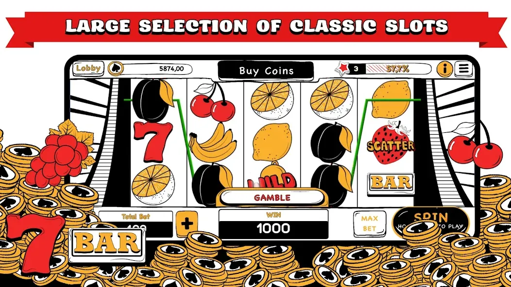 Скачать взломанную B&W Casino — Безлимитные монеты и разблокированы все столы — скриншот 2 Скачать взломанную B&W Casino — Безлимитные монеты и разблокированы все столы — скриншот 2