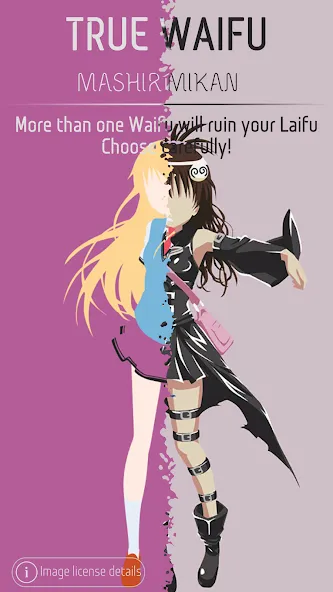 Waifu or Laifu MOD APK — Безлимитные ресурсы и всё открыто — скриншот 4