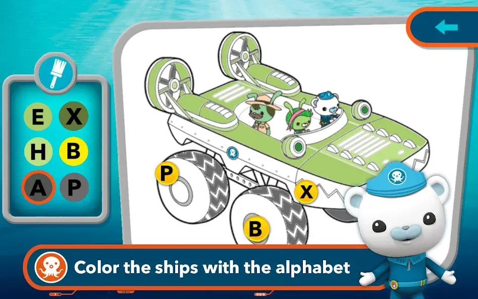Octonauts and the Whale Shark — Мод: Открыты все уровни и персонажи — скриншот 2