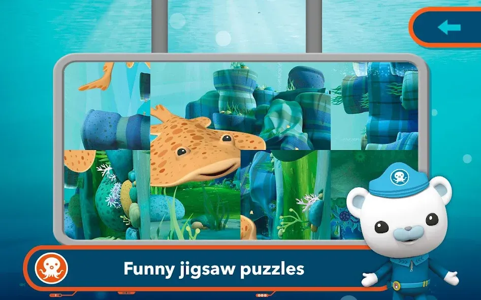 Octonauts and the Whale Shark — Мод: Открыты все уровни и персонажи — скриншот 4