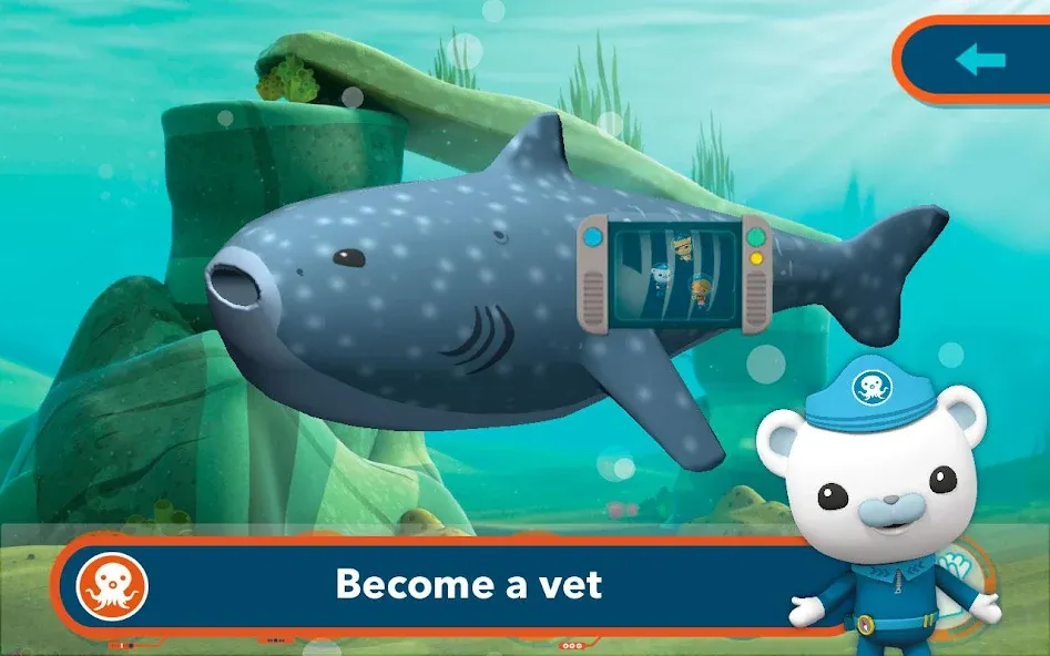 Octonauts and the Whale Shark — Мод: Открыты все уровни и персонажи — скриншот 5