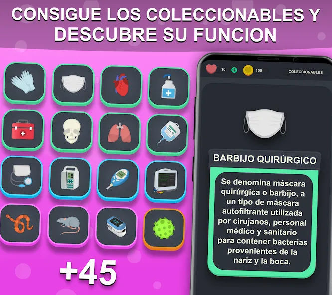 Взлом Doctor Trivia - Quiz Medicina — Открыты все вопросы и подсказки — скриншот 3