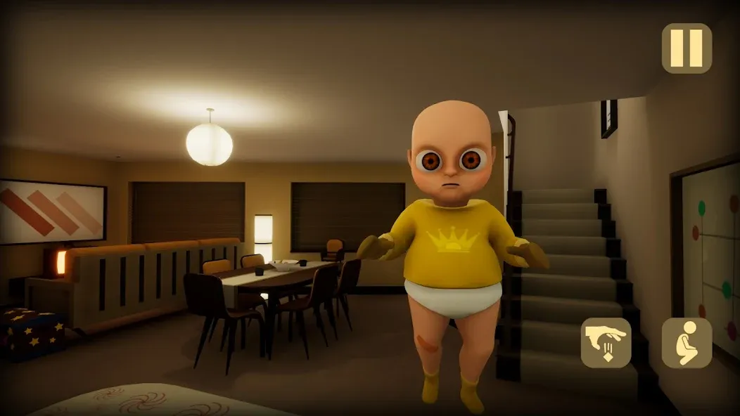 Скачать The Baby In Yellow — Модификация Разблокированы все уровни и предметы — скриншот 1
