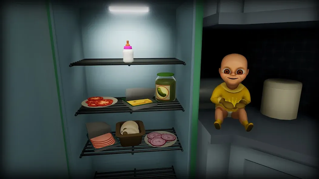 Скачать The Baby In Yellow — Модификация Разблокированы все уровни и предметы — скриншот 2