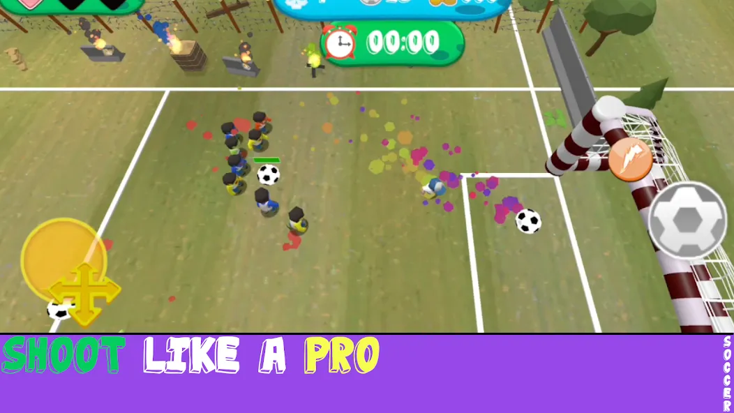 Взломанная Soccer Apocalypse Survival на Андроид — Безлимитные ресурсы и улучшенная экипировка — скриншот 1