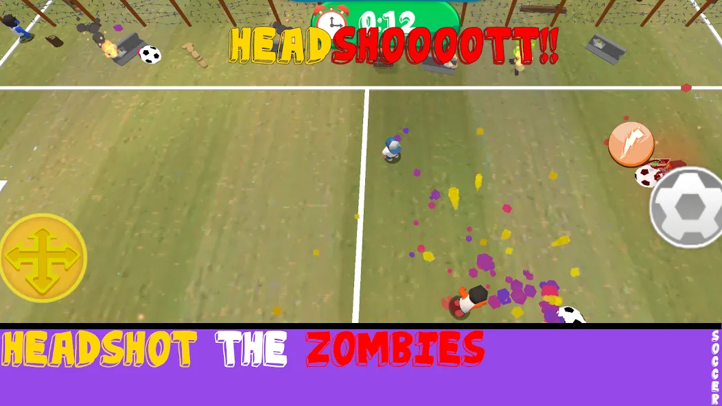 Взломанная Soccer Apocalypse Survival на Андроид — Безлимитные ресурсы и улучшенная экипировка — скриншот 5