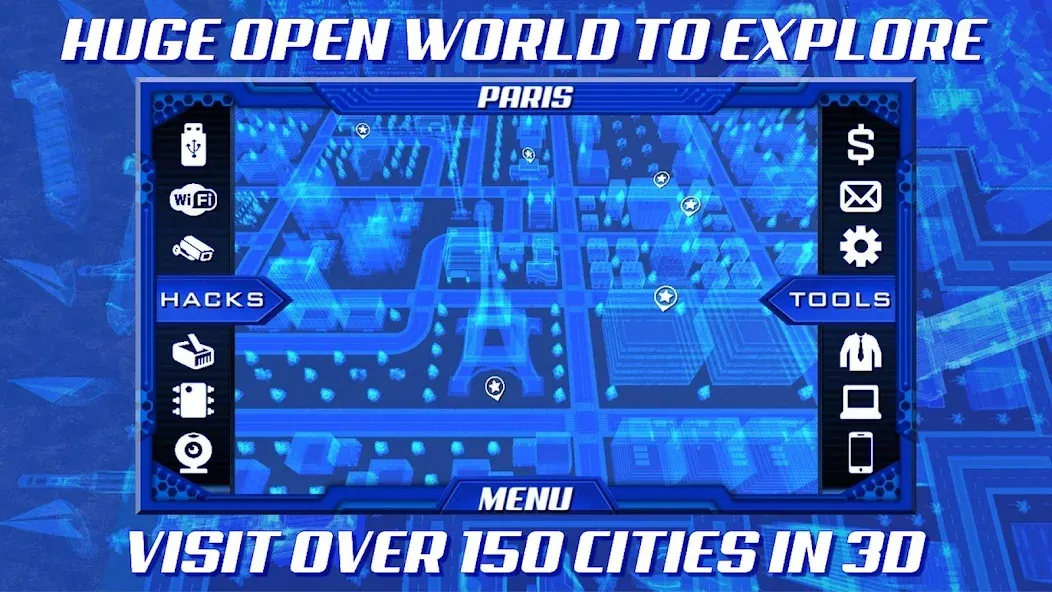 The Lonely Hacker MOD APK — Разблокированы все хакерские инструменты — скриншот 5