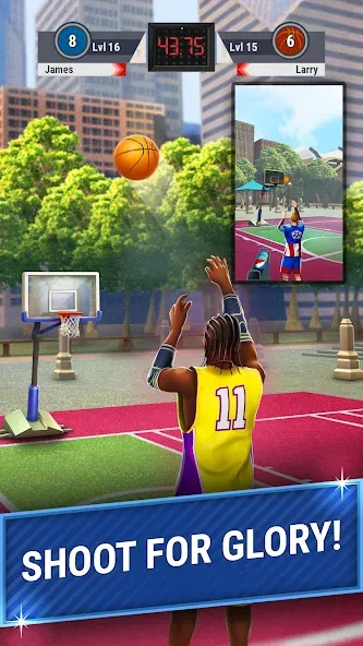 3pt Contest: Basketball Games — Безлимитные деньги и мячи — скриншот 2 3pt Contest: Basketball Games — Безлимитные деньги и мячи — скриншот 2