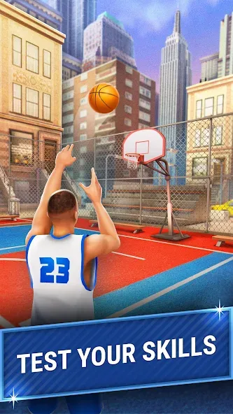 3pt Contest: Basketball Games — Безлимитные деньги и мячи — скриншот 4 3pt Contest: Basketball Games — Безлимитные деньги и мячи — скриншот 4