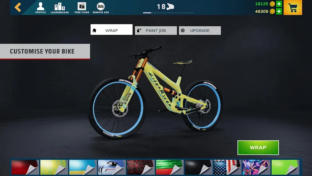 Скачать Downhill Republic MOD APK — Безлимитные деньги и все трассы открыты — скриншот 1