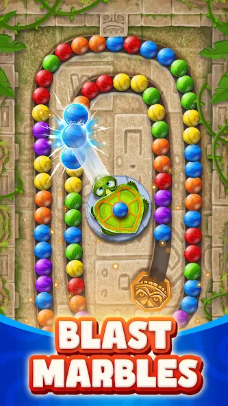 Скачать Marble Woka Woka: Jungle Blast (Мод: Безлимитные монеты и жизни) на Андроид — скриншот 1 Скачать Marble Woka Woka: Jungle Blast (Мод: Безлимитные монеты и жизни) на Андроид — скриншот 1