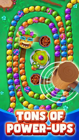 Скачать Marble Woka Woka: Jungle Blast (Мод: Безлимитные монеты и жизни) на Андроид — скриншот 2 Скачать Marble Woka Woka: Jungle Blast (Мод: Безлимитные монеты и жизни) на Андроид — скриншот 2