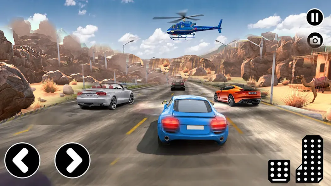 Взлом Car Highway Racing for Speed — Безлимитные деньги и топливо — скриншот 2