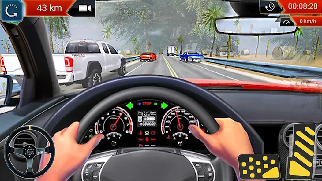 Взлом Car Highway Racing for Speed — Безлимитные деньги и топливо — скриншот 3