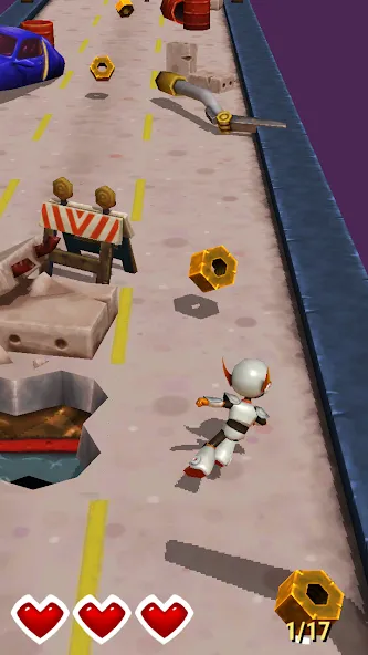 Hmoman Run - Racing game на Андроид — Мод Бесконечные монеты и ускорение — скриншот 3
