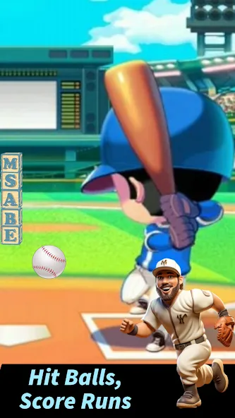 Скачать Baseball Letter Strike Homerun — Модификация Безлимитные деньги и все улучшения — скриншот 1