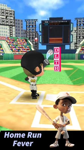 Скачать Baseball Letter Strike Homerun — Модификация Безлимитные деньги и все улучшения — скриншот 3
