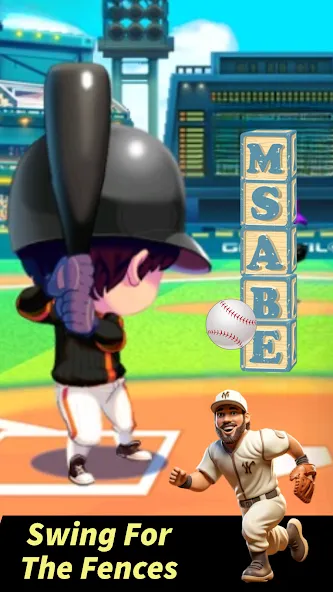 Скачать Baseball Letter Strike Homerun — Модификация Безлимитные деньги и все улучшения — скриншот 5