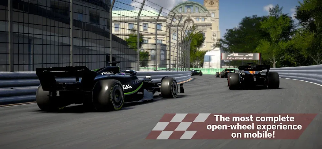 Скачать взлом Ala Mobile GP - Formula racing на Андроид — Безлимитные деньги и все машины — скриншот 5