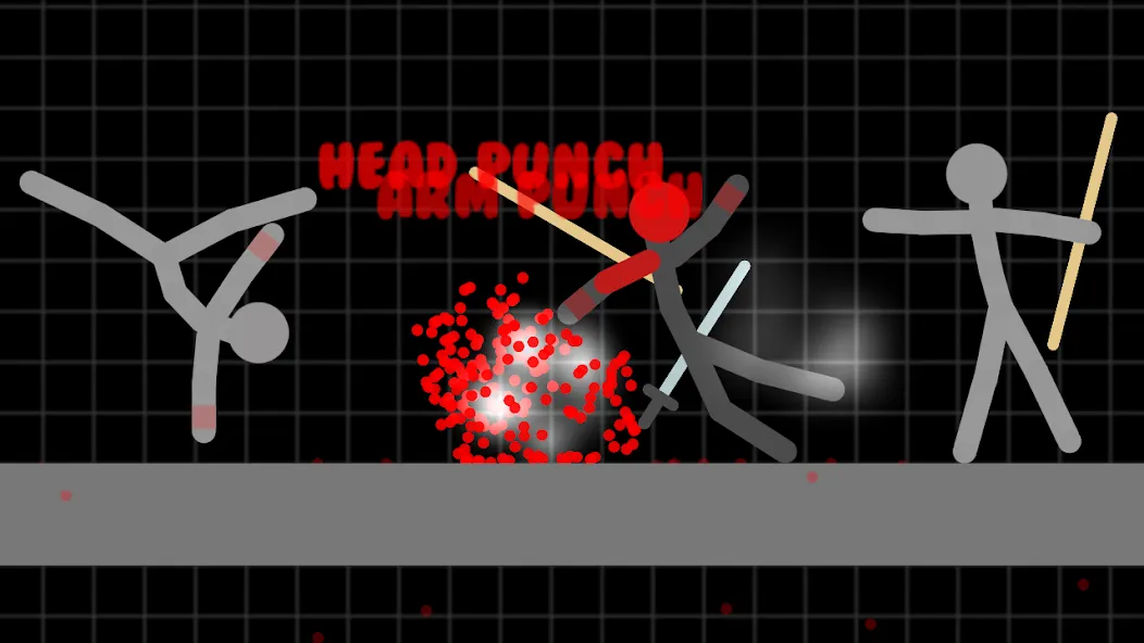 Stickman Warriors (Мод Безлимитные деньги и мощное оружие) — скриншот 5
