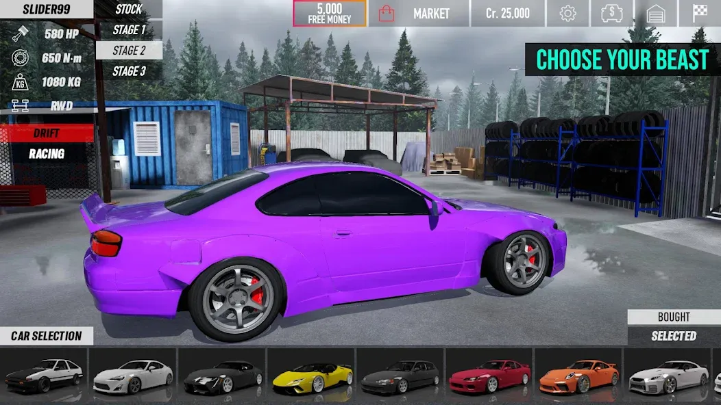 Взлом The Touge — Безлимитные деньги и все машины открыты — скриншот 1 Взлом The Touge — Безлимитные деньги и все машины открыты — скриншот 1