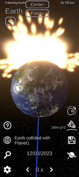 Solar System Simulator на Андроид — Реалистичная симуляция космоса без ограничений — скриншот 4